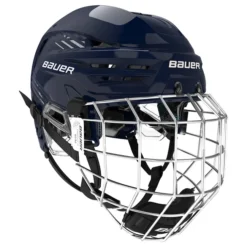 Casque De Hockey Combo Bauer RE-AKT 85 Navy