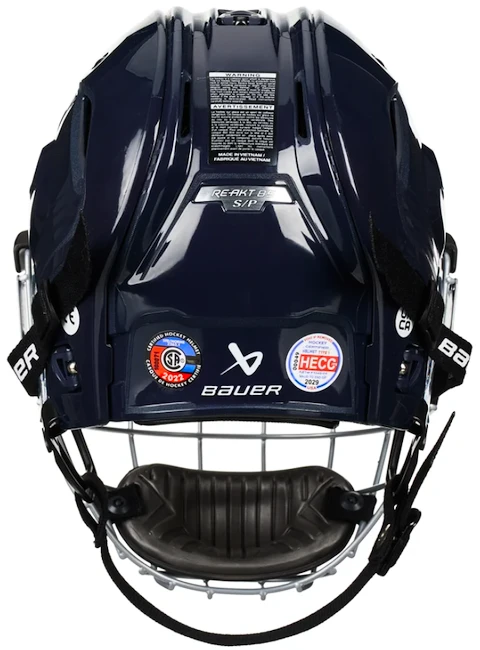 Casque De Hockey Combo Bauer RE-AKT 85 Navy 4 Casque De Hockey Combo Bauer RE-AKT 85 Navy – Image 2