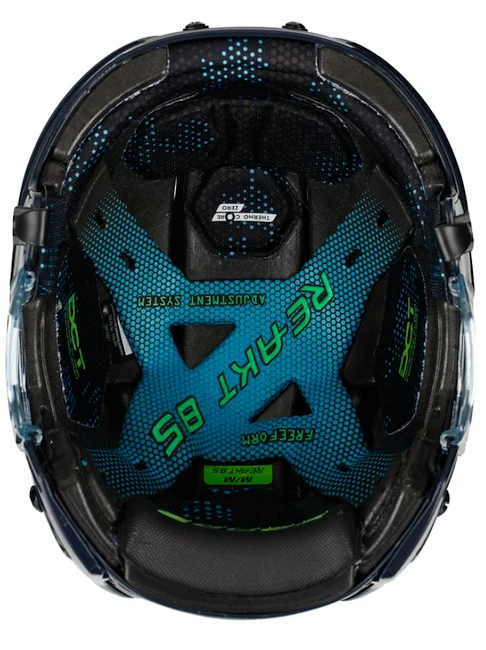 Casque De Hockey Combo Bauer RE-AKT 85 Navy 5 Casque De Hockey Combo Bauer RE-AKT 85 Navy – Image 3