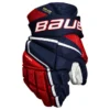 Gants De Hockey, Intermediate Bauer Vapor Hyperlite Navy/red/white -Sportega gants de hockey intermediate bauer vapor hyperlite navy red white 179460 650x650 1