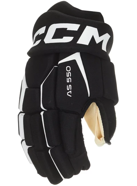 Gants De Hockey, Junior CCM Tacks AS 550 Black/white 3 Gants De Hockey, Junior CCM Tacks AS 550 Black/white