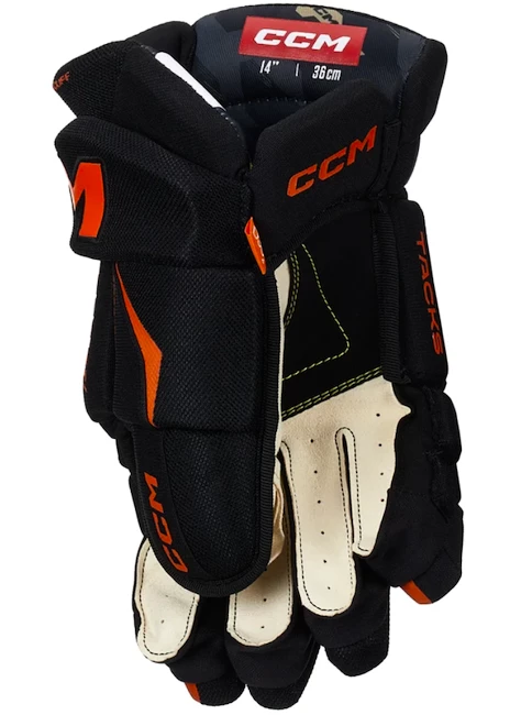 Gants De Hockey, Junior CCM Tacks AS 580 Black/orange 6 Gants De Hockey, Junior CCM Tacks AS 580 Black/orange – Image 4