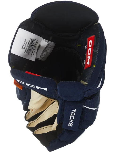 Gants De Hockey, Junior CCM Tacks AS 580 Navy/white 7 Gants De Hockey, Junior CCM Tacks AS 580 Navy/white – Image 5