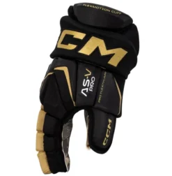 Gants De Hockey, Senior CCM Tacks AS-V PRO Black/gold -Sportega gants de hockey senior ccm tacks as v pro black gold 192461 650x650 g1