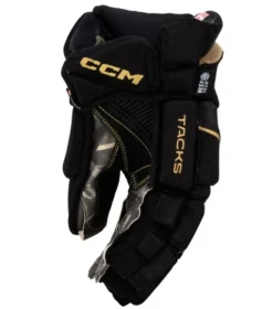 Gants De Hockey, Senior CCM Tacks AS-V PRO Black/gold -Sportega gants de hockey senior ccm tacks as v pro black gold 192461 650x650 g8