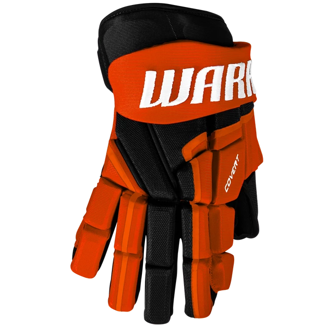 Gants De Hockey, Senior Warrior Covert QR5 30 Black/orange 3 Gants De Hockey, Senior Warrior Covert QR5 30 Black/orange