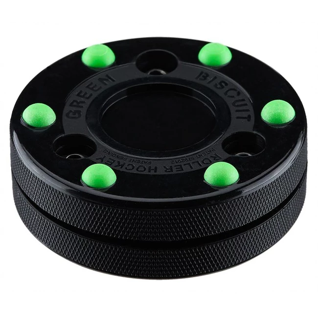 Palet De Hockey Inline Green Biscuit Roller Hockey 3 Palet De Hockey Inline Green Biscuit Roller Hockey