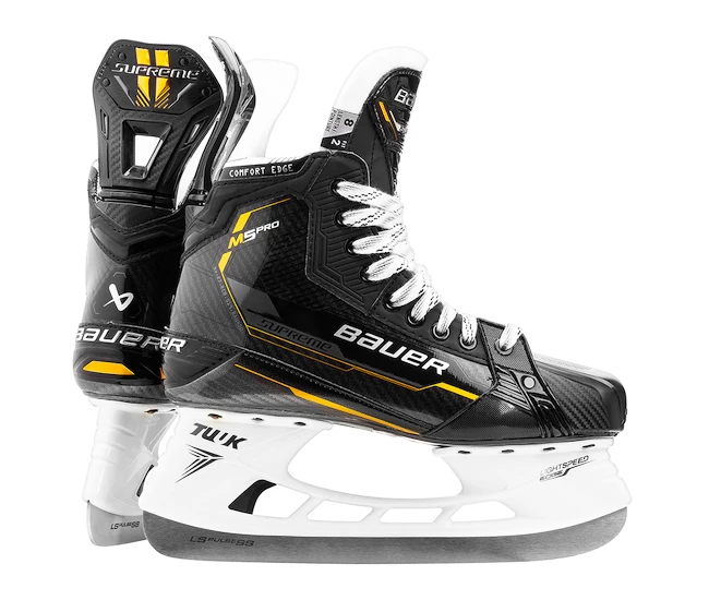 Patins De Hockey, Intermediate Bauer Supreme M5 PRO Taille Moyenne 4 Patins De Hockey, Intermediate Bauer Supreme M5 PRO Taille Moyenne – Image 2