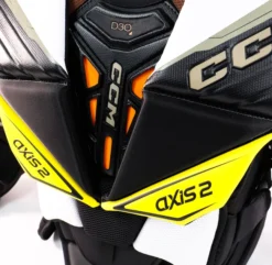 Plastron De Gardien De But De Hockey, Senior CCM Axis 2 Black -Sportega plastron de gardien de but de hockey senior ccm axis 2 black 193842 650x650 g3