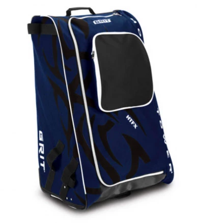Sac à Roulettes De Hockey, Junior Grit HTFX Navy 3 Sac à Roulettes De Hockey, Junior Grit HTFX Navy