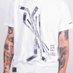 T-shirt Pour Homme Roster Hockey Sticks -Sportega t shirt pour homme roster hockey sticks 126517 650x650 g3