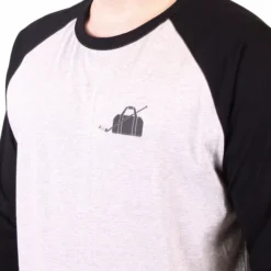 T-shirt Roster Hockey SORRY RAGLAN GreyBlack SR -Sportega t shirt roster hockey sorry raglan greyblack sr 111765 650x650 g2